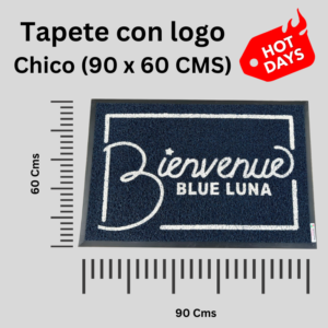 Tapete con Logo Chico Rizo<br>(90 x 60 Cms)