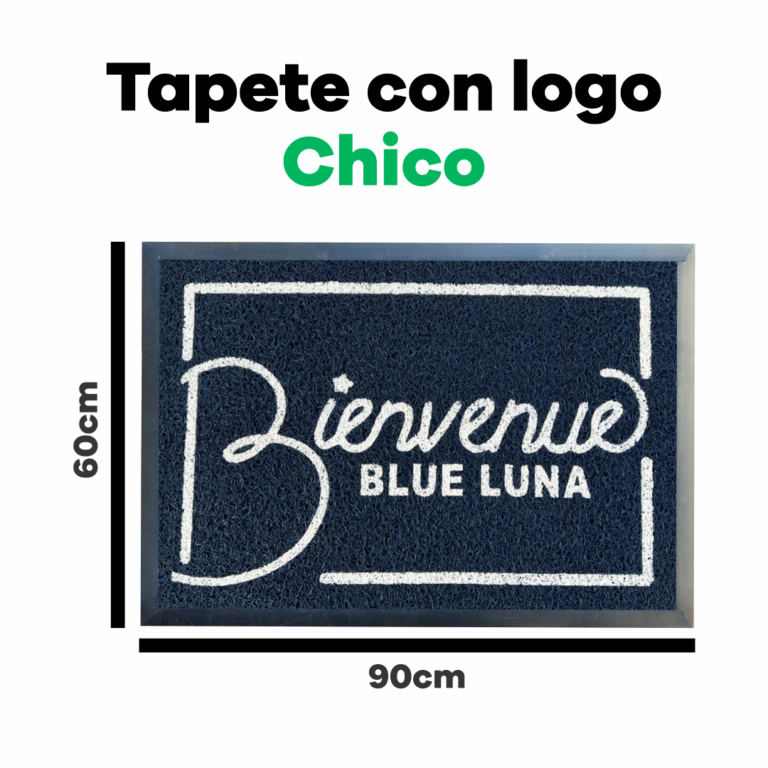 Tapete con Logo Chico Rizo<br>(90 x 60 Cms)