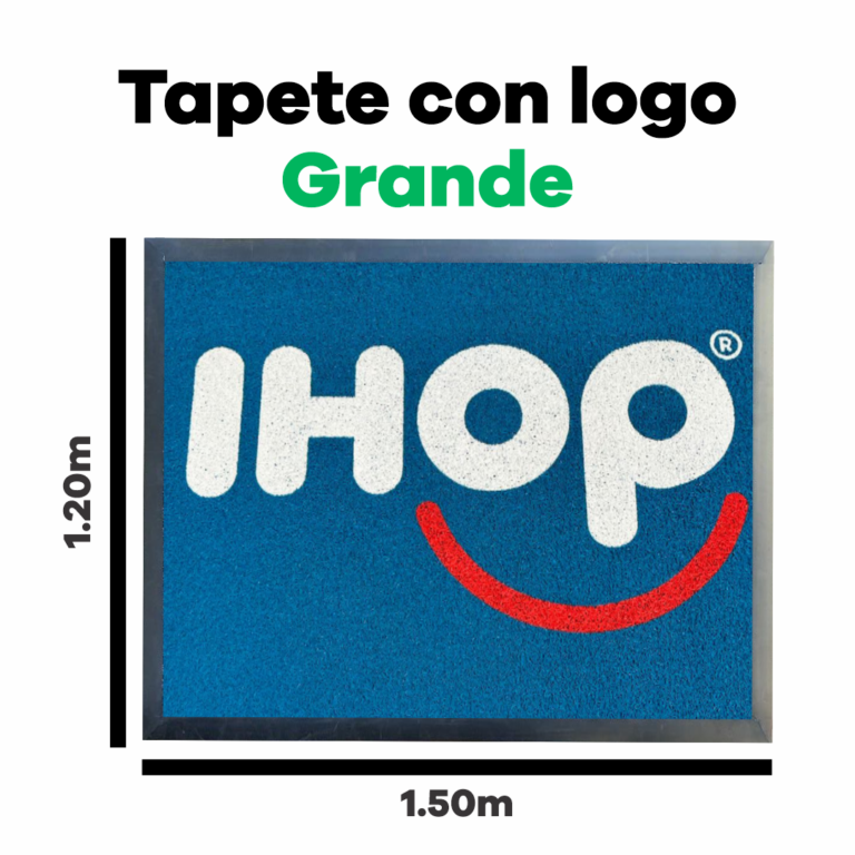 Tapete con Logo Grande Rizo<br>(150 x 120 Cms)