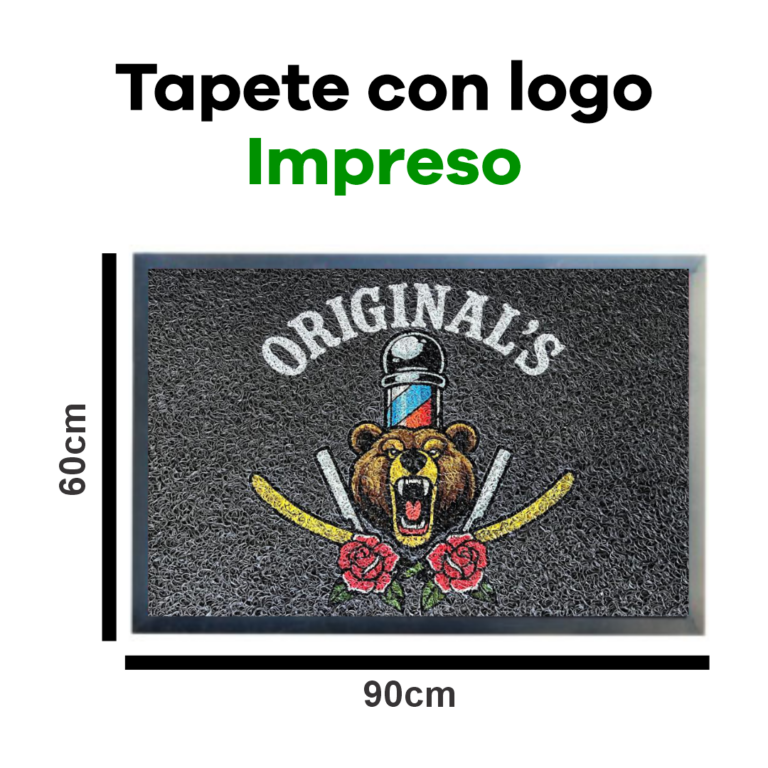 Tapete Impreso Rizo<br>(90 x 60 Cms)